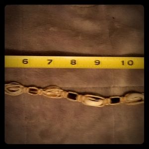 Vintage macrame necklace